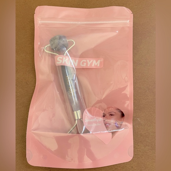 Skin Gym Other - Skin Gym Facial Roller- genuine Amethyst. Dual sided tool. Cult favorite! NWT